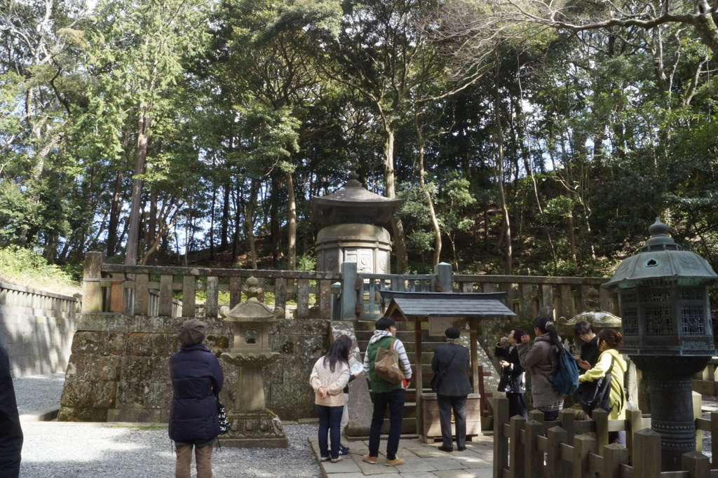 徳川家康のお墓かな？