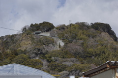 これからのぼる久能山東照宮だ！