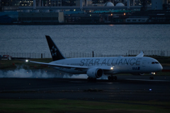 ANAの787スタアラ