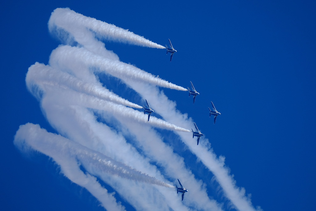 入間航空祭（ブルーインパルス④）