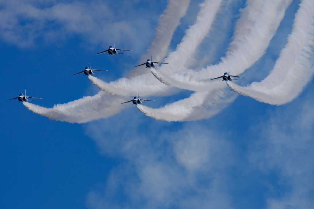 入間航空祭（ブルーインパルス②）