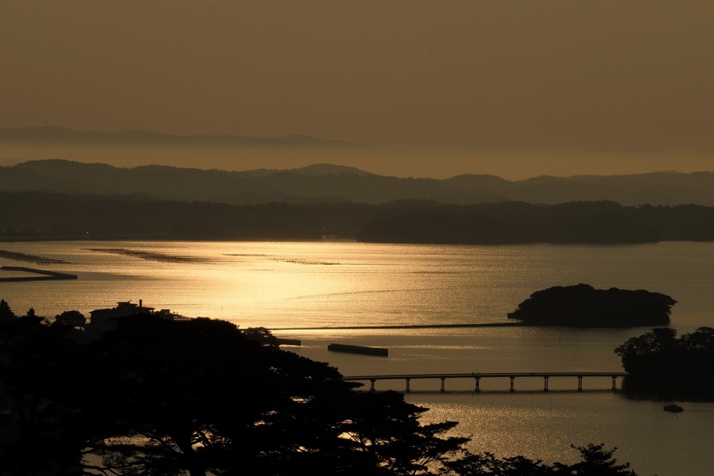 松島夜明け
