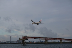 RWY16L降り