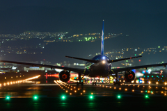 千里川夜景