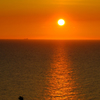夕日（日本海）