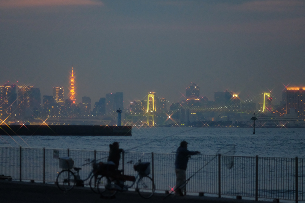 東京湾夕景