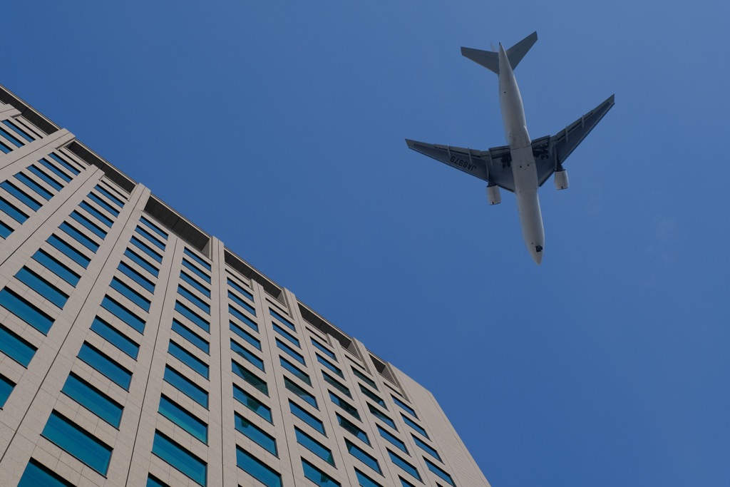 大阪の空（B777）