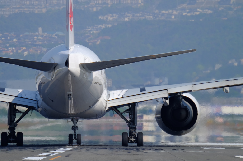 千里川土手から