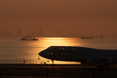 朝活（B747・QANTAS)