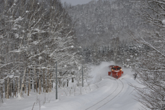 北の除雪車