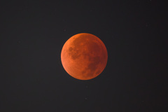 皆既月食（2025年9月8日_3:19）