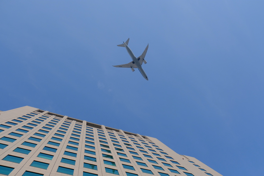 大阪の空（B787）