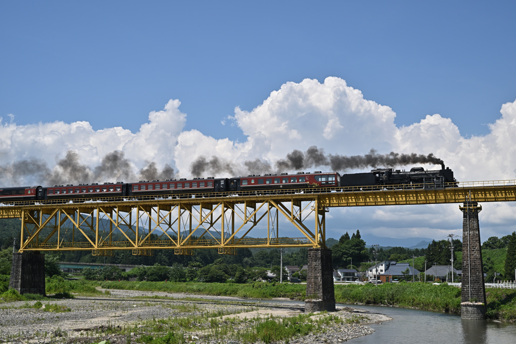 C57180_試運転（一ノ戸橋梁）