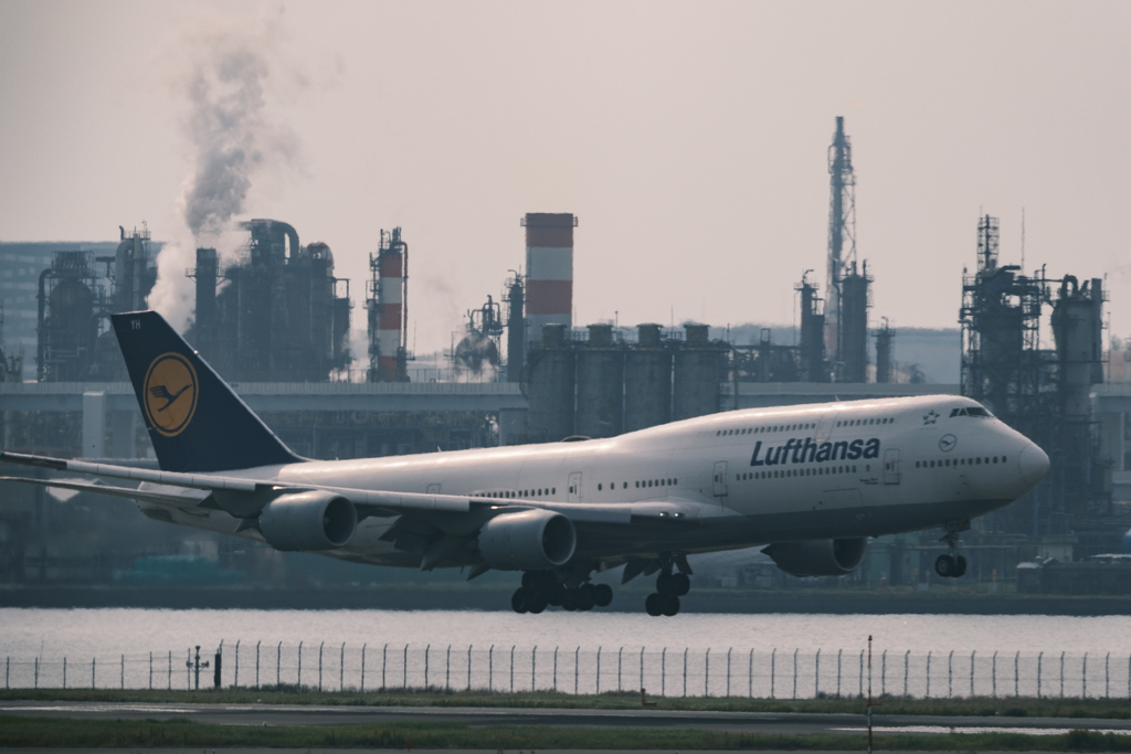 羽田のLufthansa