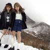 山と雪と