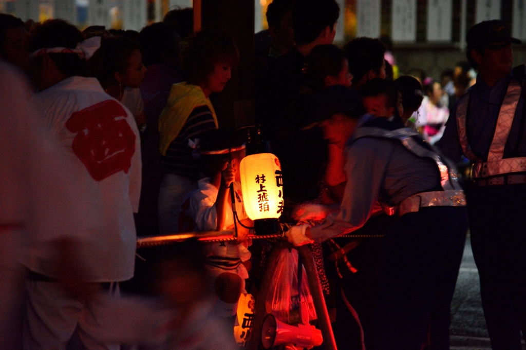 戸畑祇園　山笠＝オフショット