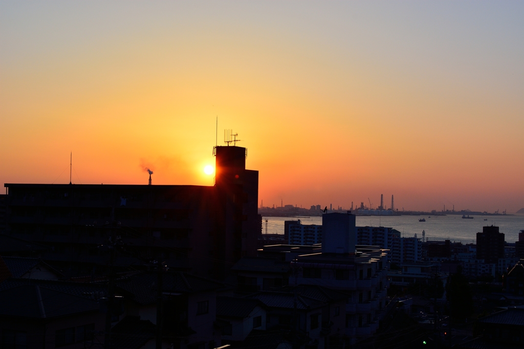 夕焼け