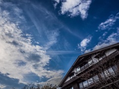 ピカピカの空