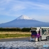 富士山とデコトラ