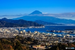 日本平より富士山を望む