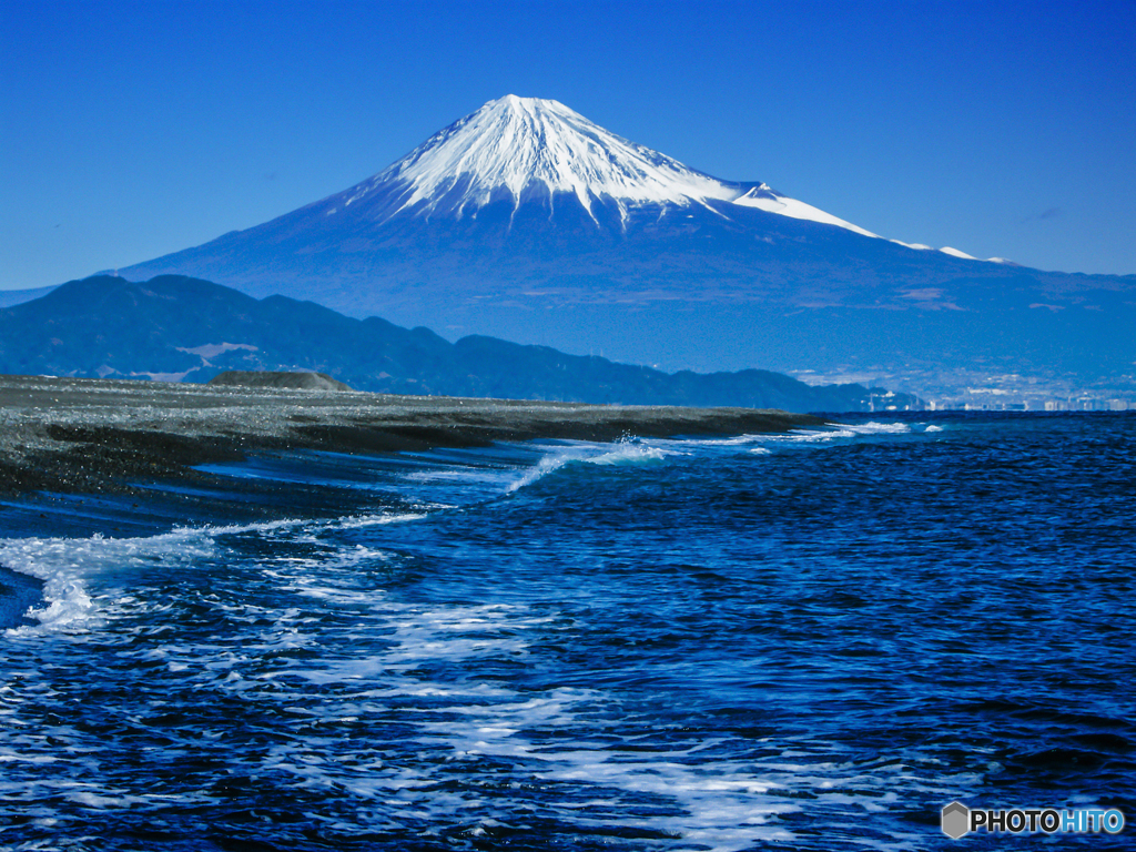 三保から望む