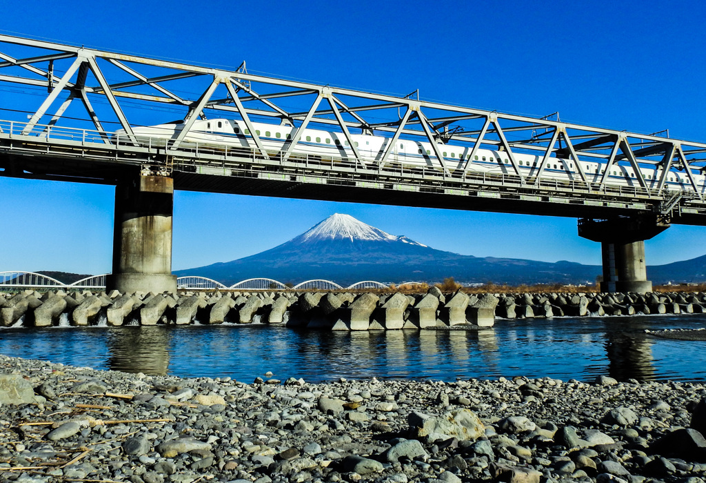 新幹線と富士山Ⅱ