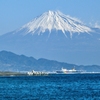 駿河湾フェリーと富士山
