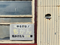 覗いています 覗いています