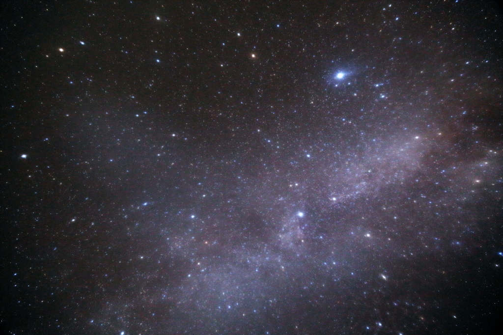 道北　朱鞠内湖の星空