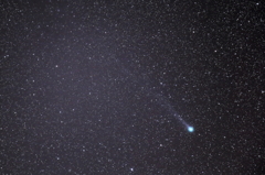 ラヴジョイ彗星(その3)DSSスタッキング画像