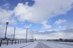 新潟の雪景色