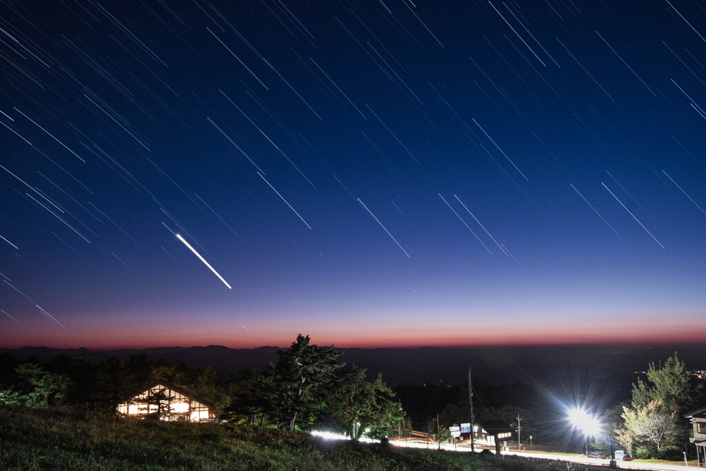 西の空の星々
