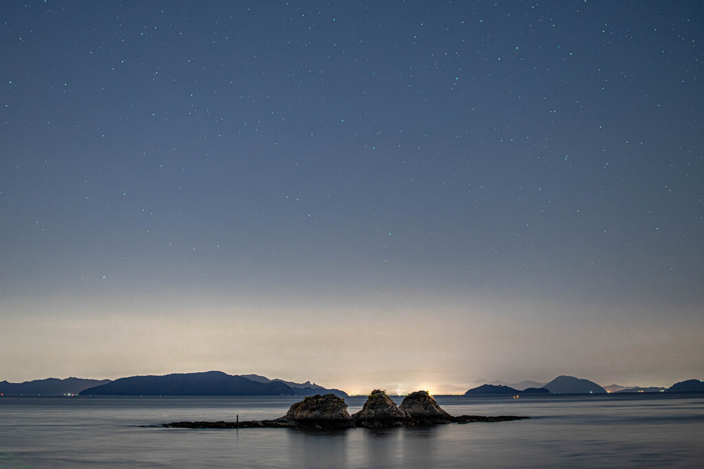 夜空の三兄弟