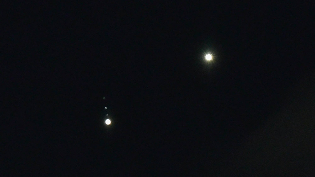 木星と金星
