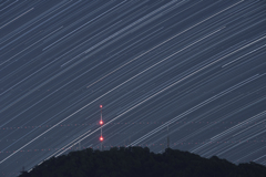 シンプルなシンプルな星空