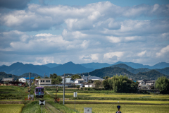 法華口駅より