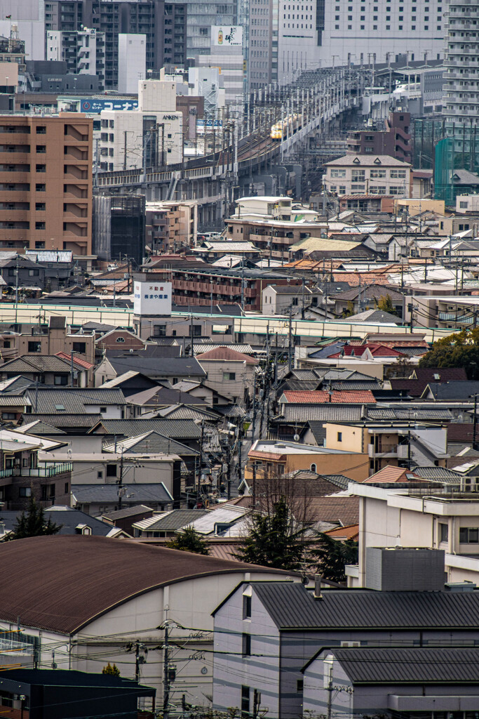 ドクターイエロー（超遠景）