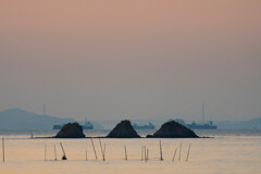 ３つの島、３隻の船