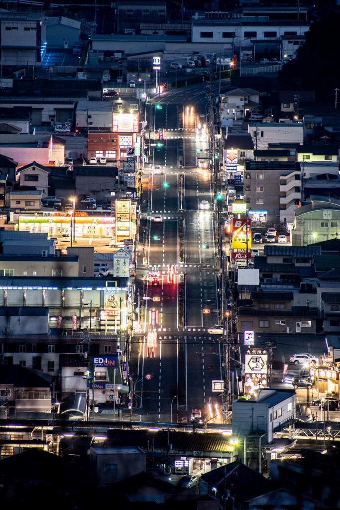 真っ直ぐな道