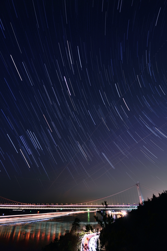 瀬戸の星景