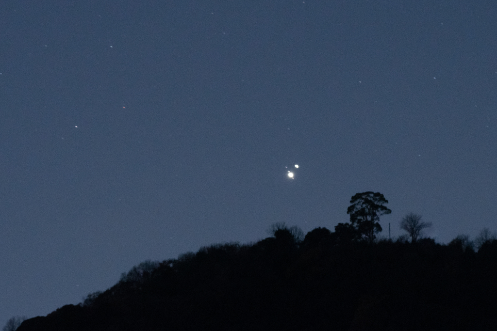 木星と土星の最接近