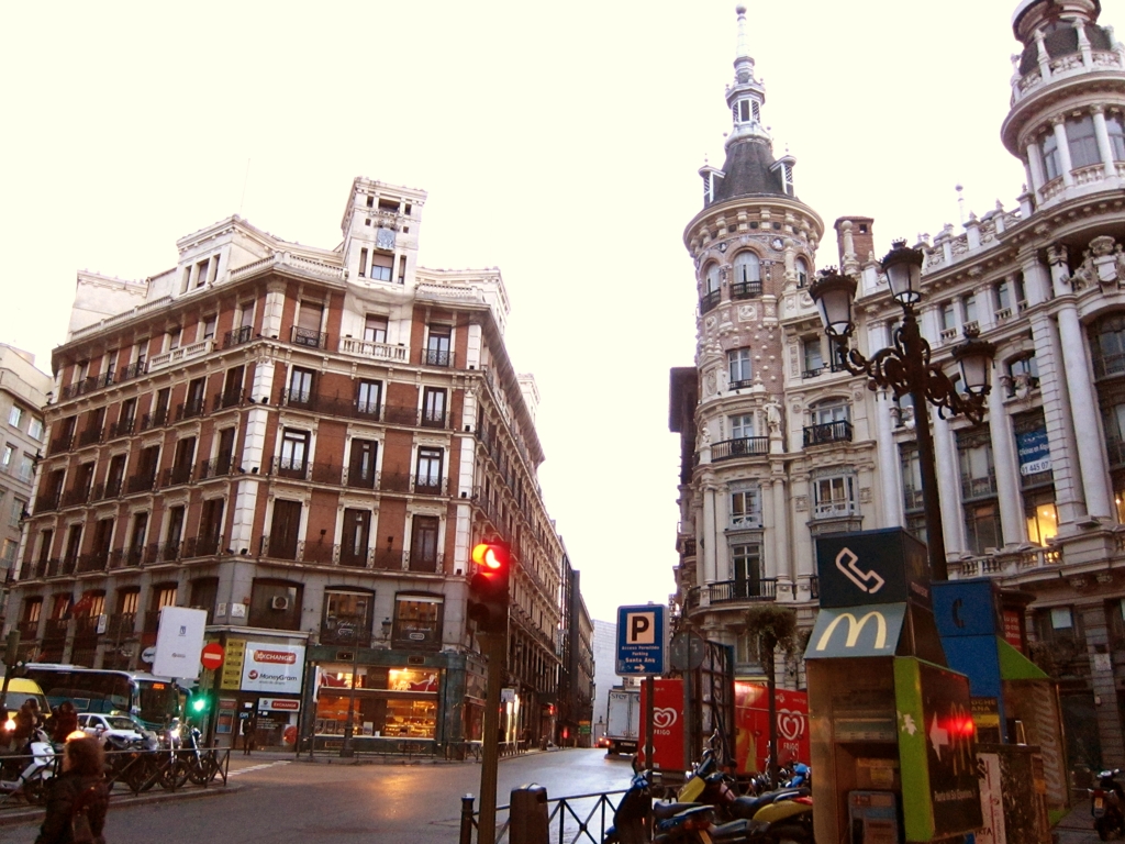 Early in the morning street 