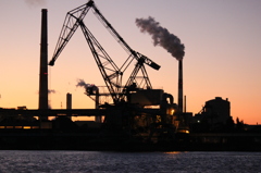 工場のある風景