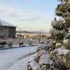 今年２度目の積雪