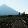 九州最南端の駅と開聞岳