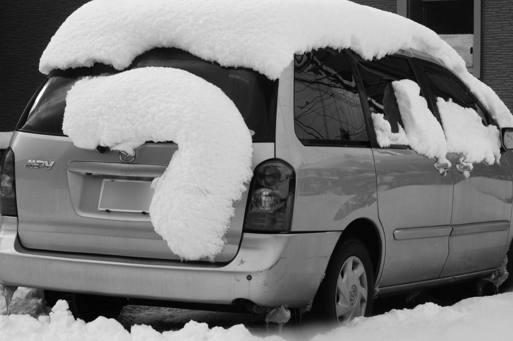 雪　「つ」もる