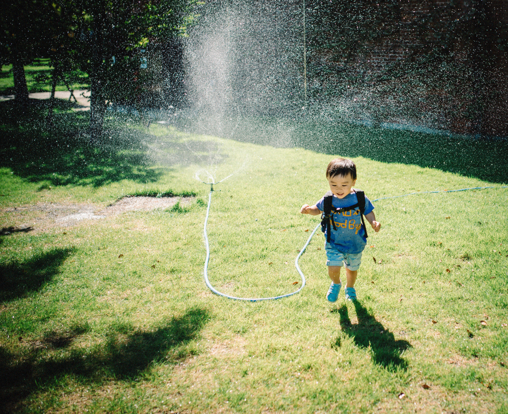 Dance with a sprinkler/(Birthday trip#7)
