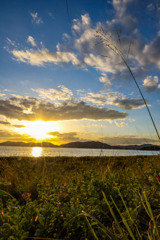 虹ヶ浜夕景