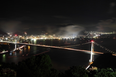 関門橋夜景！