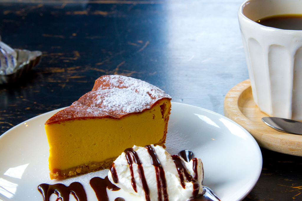 パンプキンチーズケーキ